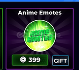 ANIME EMOTES | Gift | Blue Lock Rivals