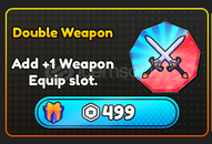 Anime Eternal Double Weapon