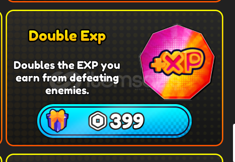 Anime Eternal Double EXP Anime Eternal Double EXP