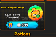 Anime Eternal Extra Champions Equips