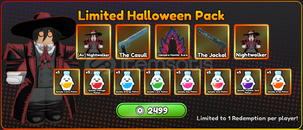 Anime Eternal Limited Halloween Pack