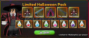 ⭐Anime Eternal Limited Halloween Pack⭐