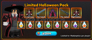 Anime Eternal Limited Hallowen Pack  Anime Eternal Limited Hallowen Pack