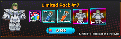 Anime Eternal Limited Pack 17 