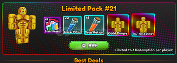 Anime Eternal Limited Pack 21