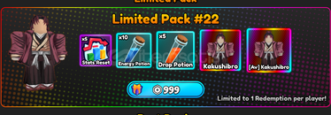 Anime Eternal Limited Pack 22 Anime Eternal Limited Pack 22