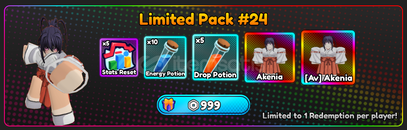 Anime Eternal Limited Pack 24