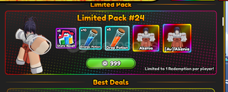 Anime Eternal Limited Pack 24