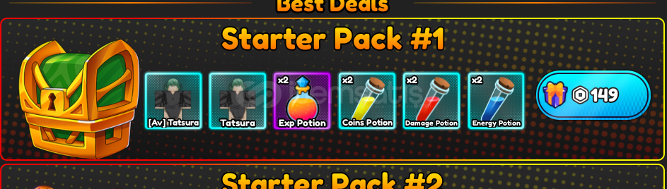 Anime Eternal Starter Pack 1 Anime Eternal Starter Pack 1
