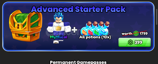 Anime Fight Advanced Starter Pack