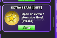 Anime Fight Extra Stars