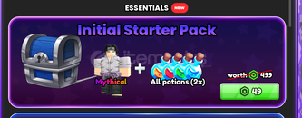 Anime Fight İnitial Starter Pack