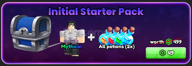 Anime Fight İnitial Starter Pack