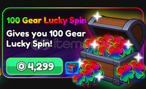 Anime Final Quest 100 Gear Lucky Spin