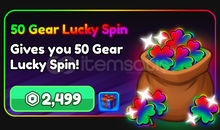 Anime Final Quest 50 Gear Lucky Spin