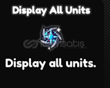 Anime Impact Display All Units