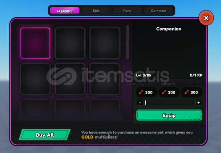 Anime Inventory UI Design #2 Anime Inventory UI Design #2