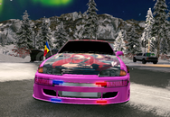 Anime kızı çizimli araba car parking 1