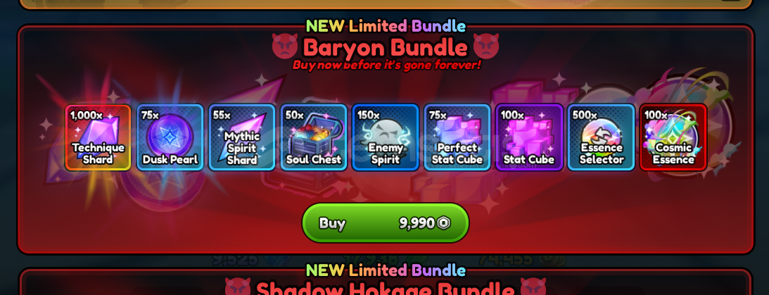 Anime Last Stand Baryon Bundle Anime Last Stand Baryon Bundle