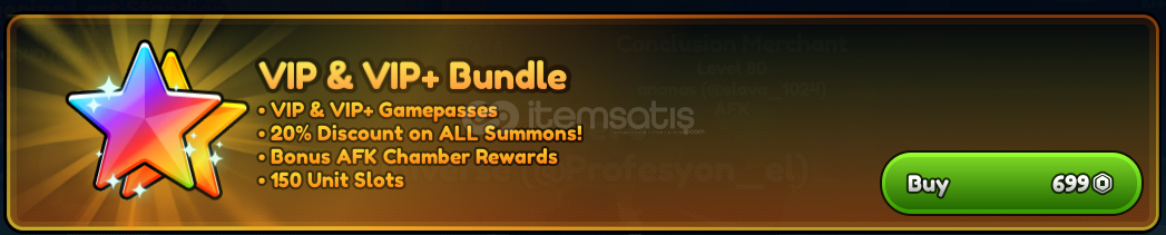 Anime Last Stand VIP & VIP+ Bundle Anime Last Stand VIP & VIP+ Bundle