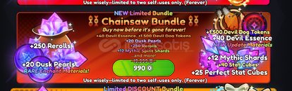 Anime Last Stand Chainsaw Bundle