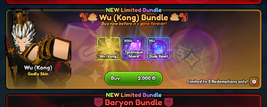 Anime Last Stand Wu (Kong) Bundle Anime Last Stand Wu (Kong) Bundle