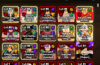 Anime last Stand acil satılık hesap