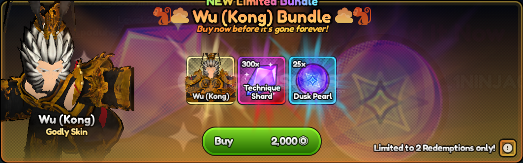 ⭐Anime Last Stand Wu (Kong) Bundle⭐ ⭐Anime Last Stand Wu (Kong) Bundle⭐