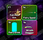 Anime Last Stand - ALS Escanor Evo items Anime Last Stand - ALS Escanor Evo items