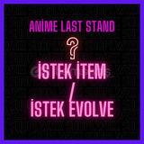 Anime Last Stand Als İstek Hizmet / İtem