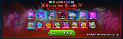 Anime Last Stand Berserker Bundle