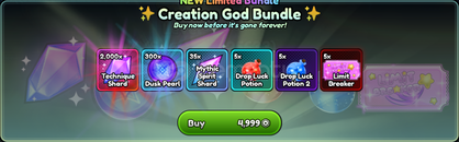 ⭐Anime Last Stand Creation God Bundle⭐