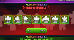 Anime Last Stand Emote Bundle