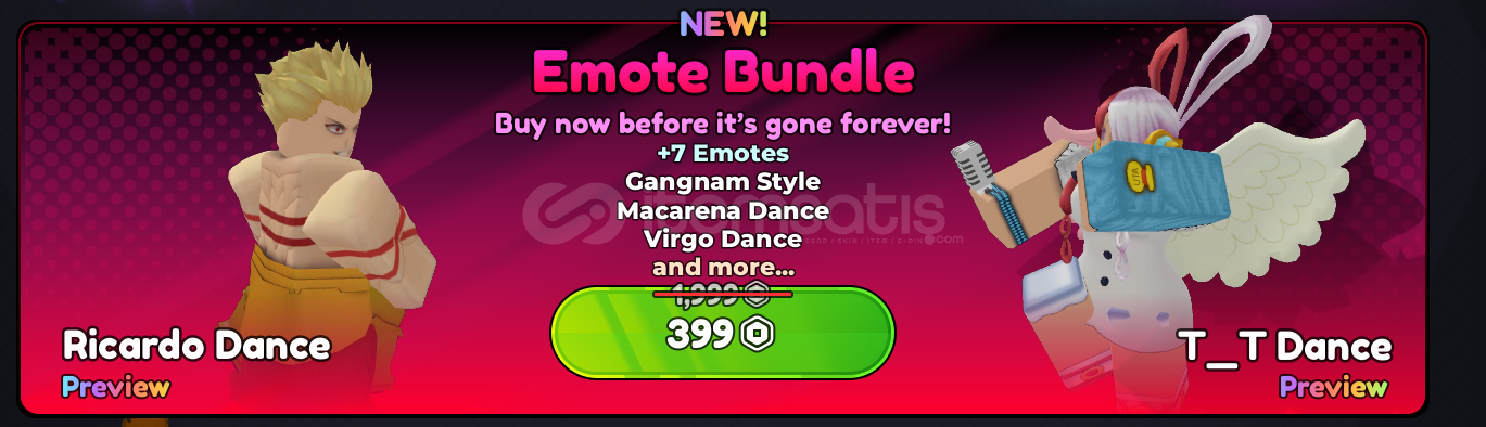Anime Last Stand Emote Bundle GİFT Anime Last Stand Emote Bundle GİFT