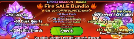 ⭐Anime Last Stand : Fire Sandle Bundle⭐