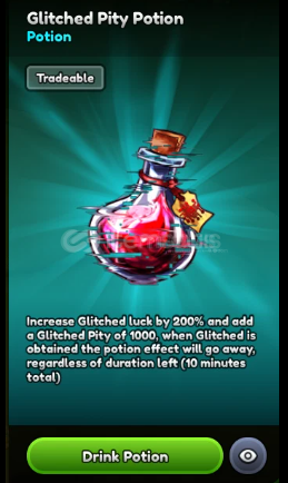 Anime Last Stand Glitch Pity Potion  Anime Last Stand Glitch Pity Potion