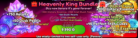 Anime Last Stand Heavenly King Bundle