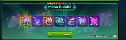 Anime Last Stand Mana Bundle
