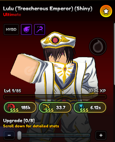 Anime Last Stand - Shiny Lulu Anime Last Stand - Shiny Lulu
