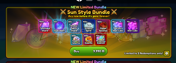 Anime Last Stand Sun Style Bundle