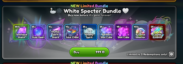 Anime Last Stand White Specter Bundle