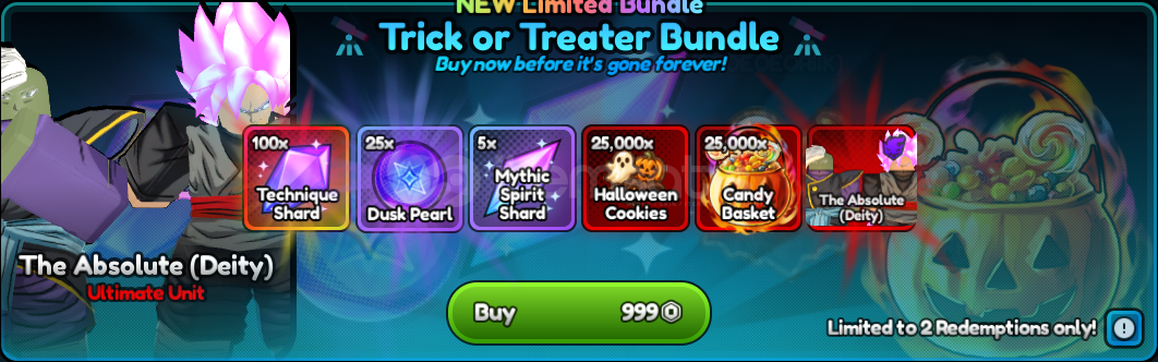 ⭐Anime Last Stand Trick Or Treater Bundle⭐ ⭐Anime Last Stand Trick Or Treater Bundle⭐