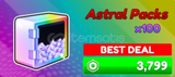 ✨Anime Rangers X 100 Trait Reroll Astral Packs✨