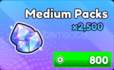 ✨Anime Rangers X 2,500 Gem Medium Packs✨