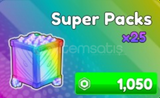 ✨Anime Rangers X 25 Trait Reroll Super Packs✨