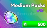 ✨Anime Rangers X 10 Trait Reroll Medium Packs✨