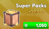 ✨Anime Rangers X 50,000 Golds Super Packs✨