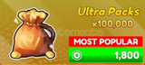 ✨Anime Rangers X 100,000 Golds Ultra Packs ✨