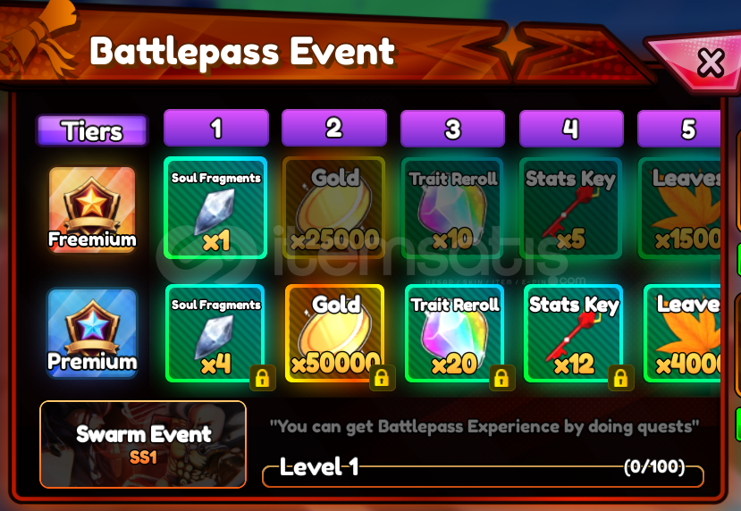 Anime Rangers X Swarm Event Pass Anime Rangers X Swarm Event Pass