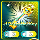 ✨Anime Reborn +1 Potential Key ✨